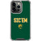 Baylor University Sic Em Green iPhone 14 Pro Clear Case